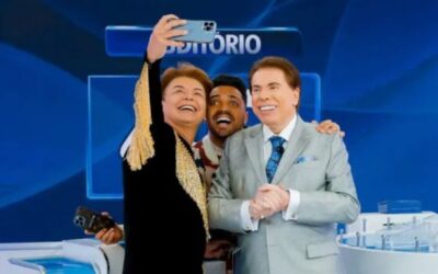 Saiba por que Silvio Santos elogiou a pele de David Brazil